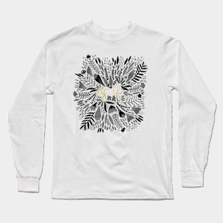 As If - Grey Long Sleeve T-Shirt